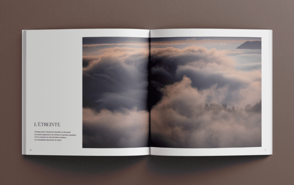 Livre photo de montagne, Rêvalité, Barbara Thollot, livre d'Art, livre de montagne, photo des alpes